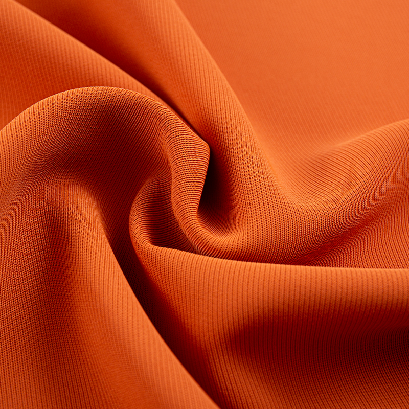 قام HY353 Orange SPH بتوسيع نسيج الحبوب المستقيم الكبير لملابس العمل الراقية والزي الرسمي الوظيفي